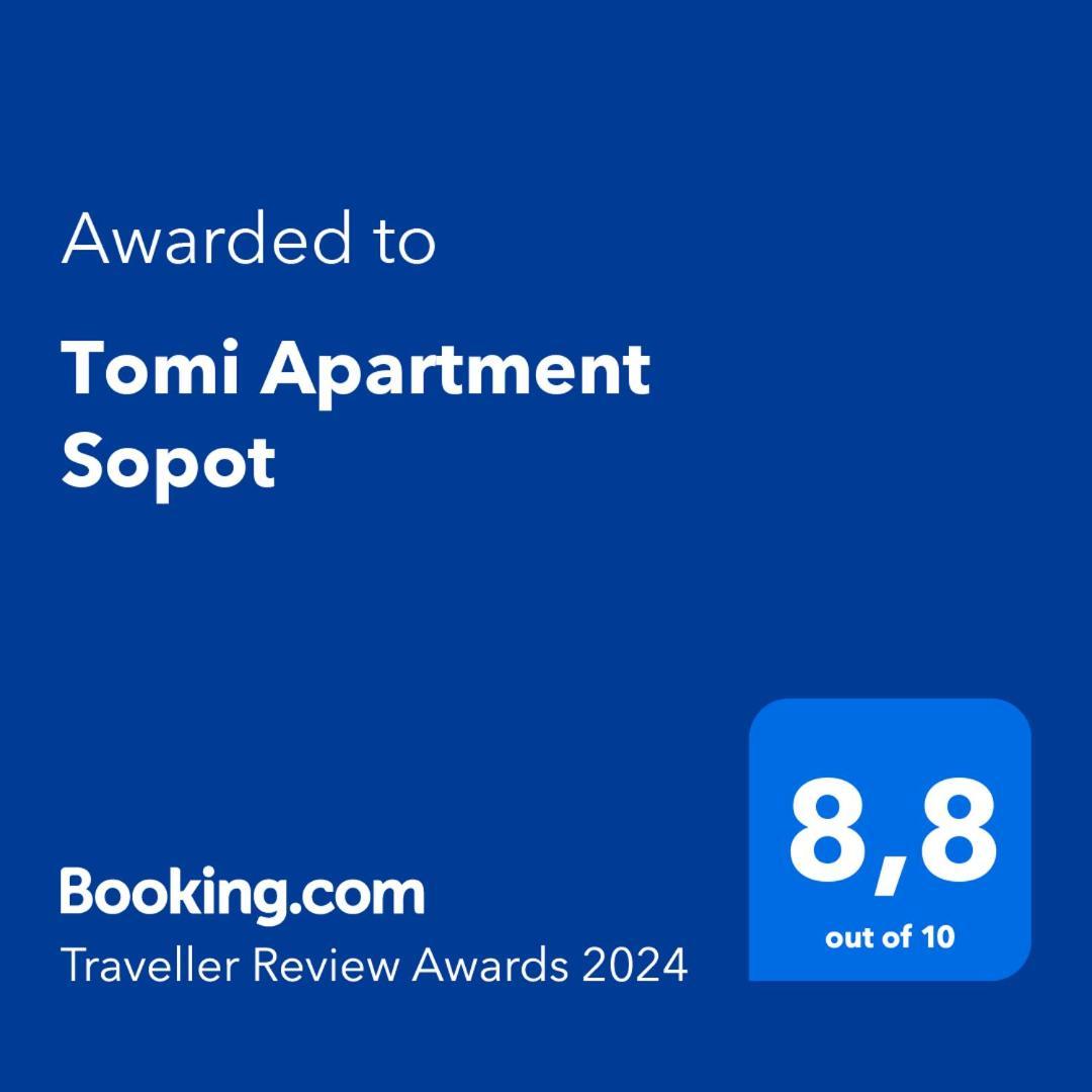 Tomi Apartment ソポト エクステリア 写真
